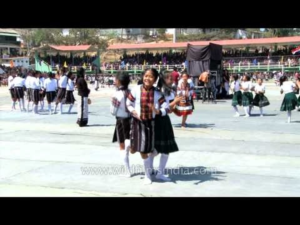 Mizo Pawnto (Tiny-tots) from P.C. Girls School
