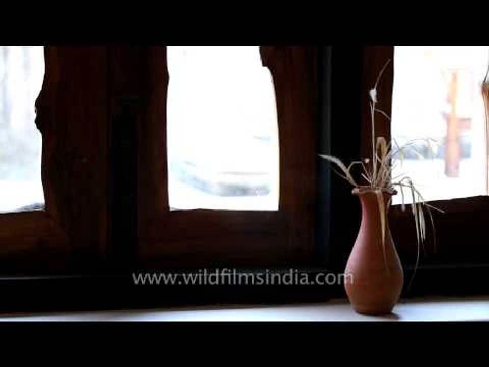 Interiors of Kanha Earth Lodge, Madhya Pradesh