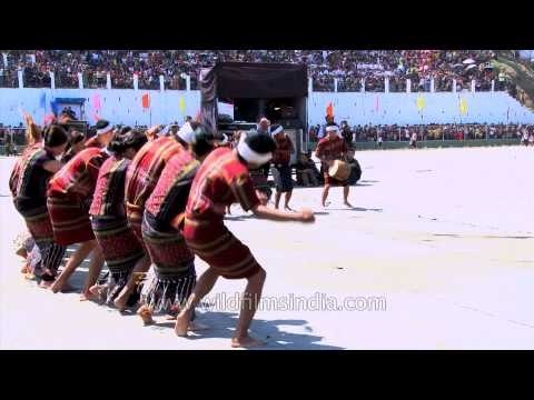 Solakia dance performed by CYMA at Chapchar Kut