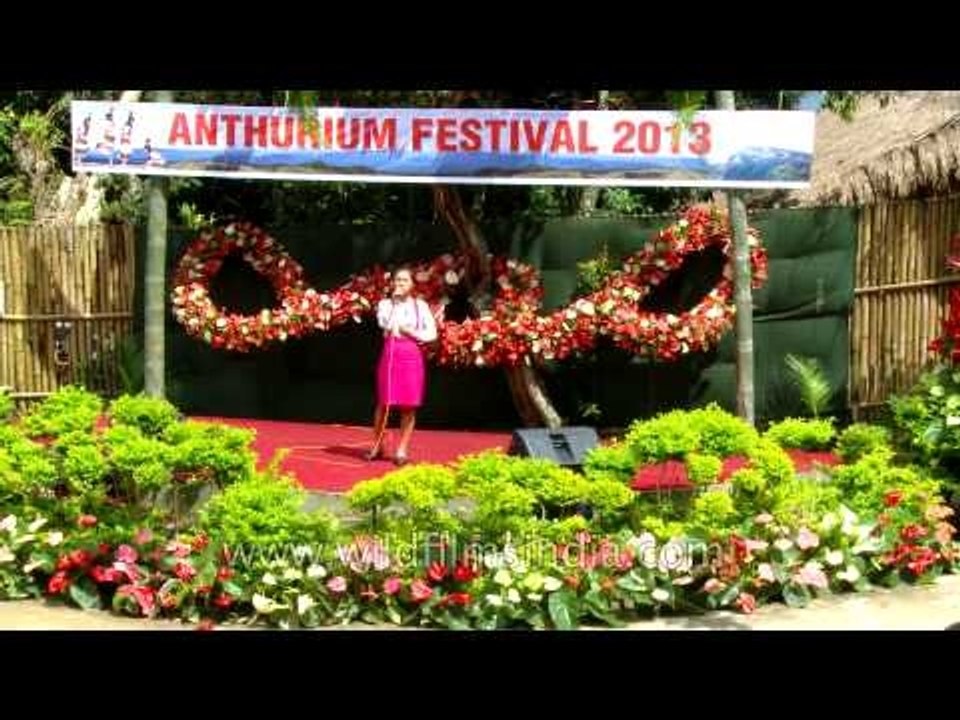 Mizo gospel singer sings 'Aw Ropui Ber'