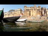 Enthralled by an early morning boat ride on the Ganges - Munshi Ghat, Varanasi
