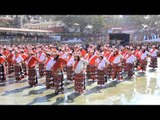 Mizo women in full costume dancing Parlam