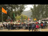 Devotees gathered at Mandi Paddal ground for the Jaleb procession