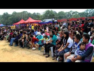 Mizoram choir group singing melodiously