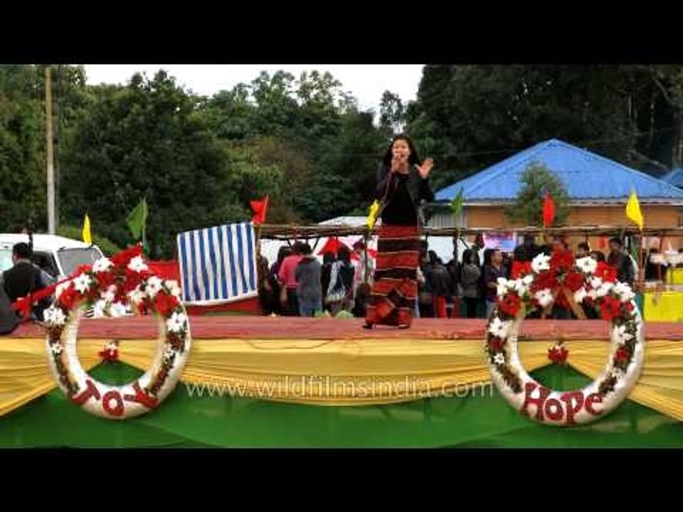Mizo singer Lawmi Khiangte impressive performance