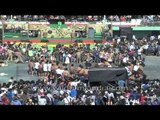 Mizo traditional wrestling demonstrated at Chapchar Kut