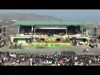 Fashion show during Chapchar Kut Festival