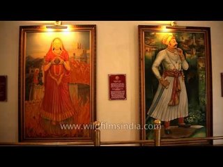 Portrait showcasing different moods of Maharana Pratap