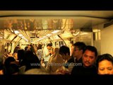 Metro ride in Singapore