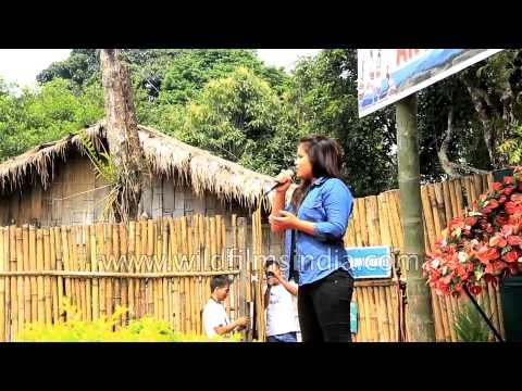 Modern Mizo song performed by local singer - Aizawl