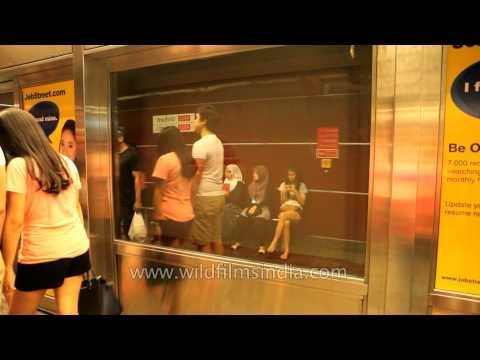 MRT journey from Orchard to Jurong East in Singapore