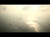 Ships aplenty in the Singapore Strait