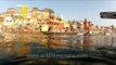 Rowing boat on the holy ghat of Ganges, Varanasi