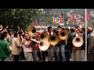 The grand jaleb procession of Mandi Shivratri