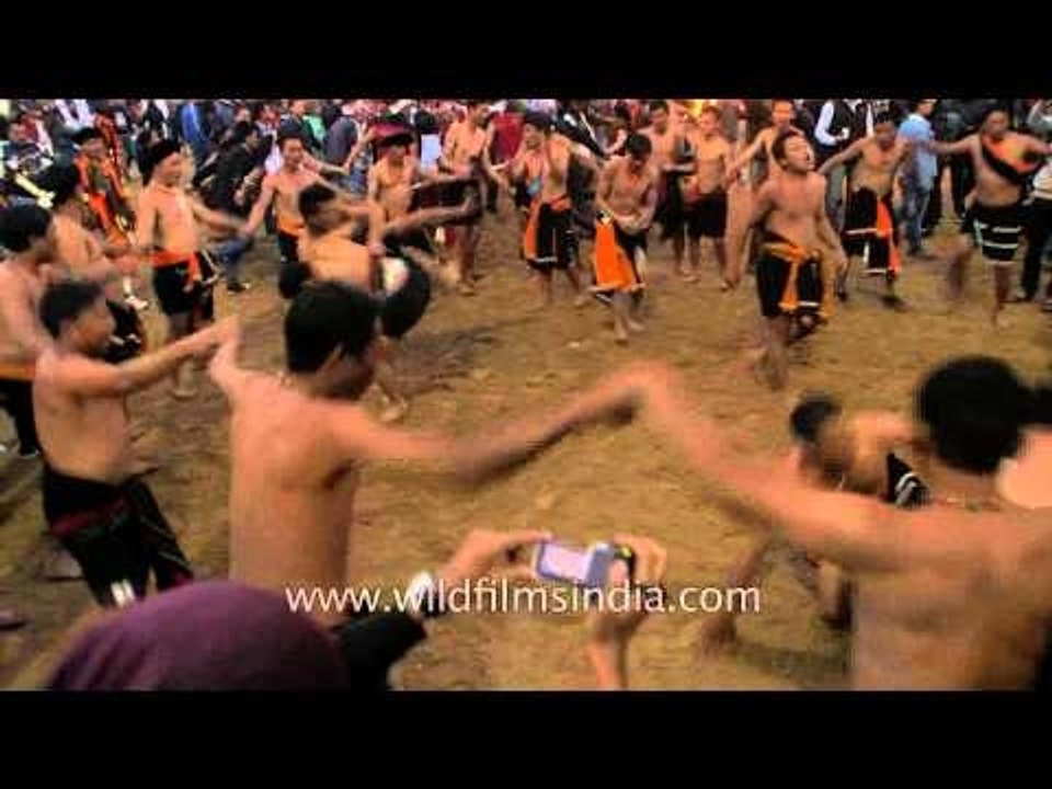 Fun festival comes to an end with the unity dance, Nagaland