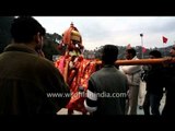 Devotees carrying 'devtas' on palanquin - Mandi Shivratri Fair