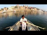 Paddling along the holy Ganges River