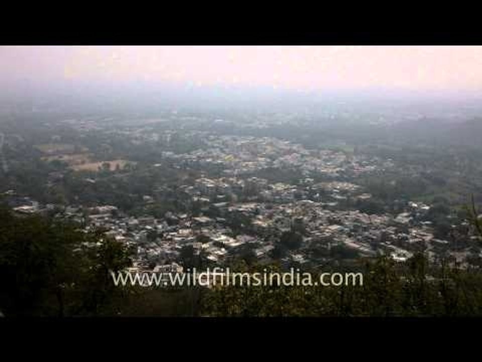 Best aerial shots of Udaipur city
