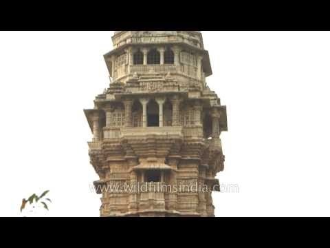 Vijay Stambh or Victory Tower : Chittorgarh Fort, Rajasthan