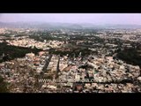 City of Lakes as seen from above: Udaipur