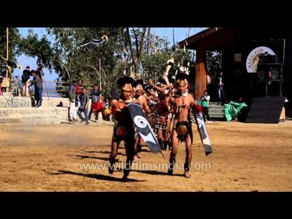 Phom Naga warrior dance
