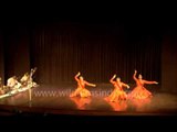 Rythmic Kathak Dancers performing at Duet Dance Festival
