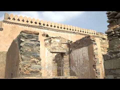 Chittorgarh fort in the southeast of Rajasthan, India