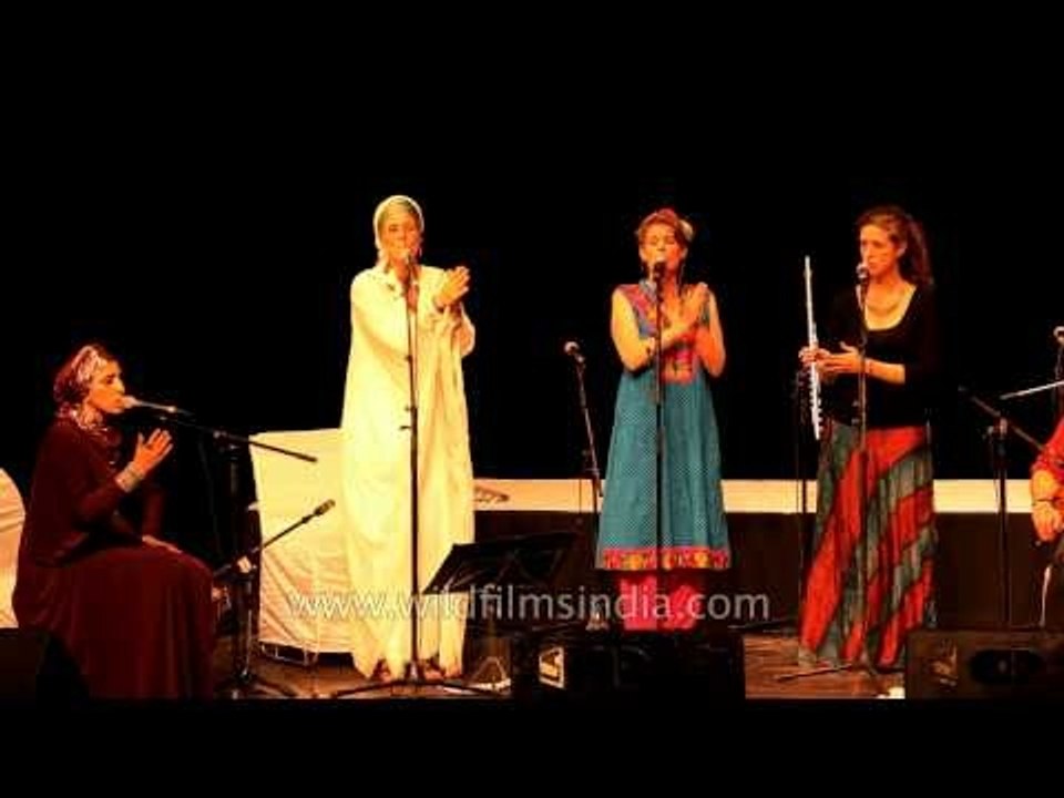 Radiant Arcadia singing Ustad Nusrat Fateh li Khan's composition- Allah Hoo Allah Hoo