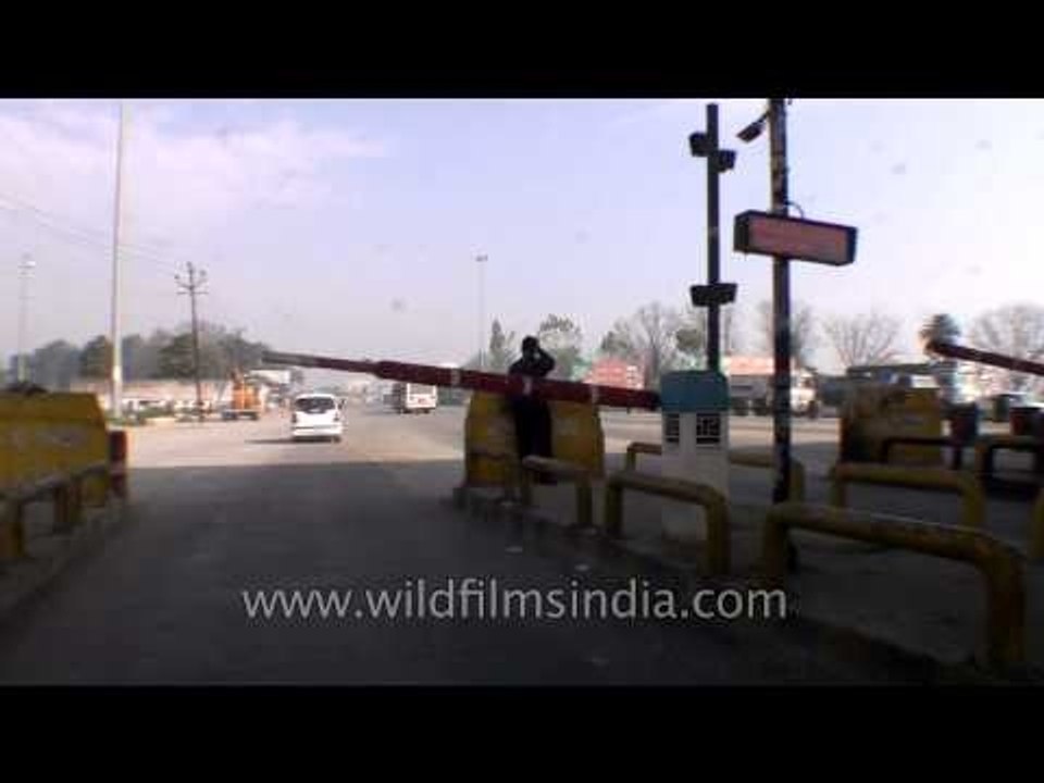 Traveling through Western Uttar Pradesh toll pl...