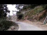 Zig-zag hilly roads of Mussoorie