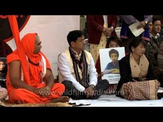 Multi-cultural prayers at Jantar Mantar for victim of hate crime in India