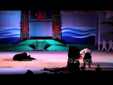 Yak Chham dance of Sikkim : At Sangai Festival