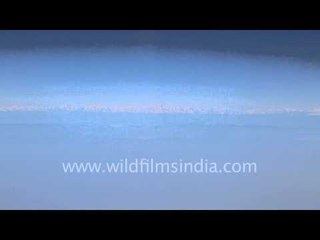 Aerial view of Kanchenjunga