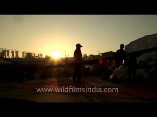 Sumo zorbing fight playing out at Sangai festival
