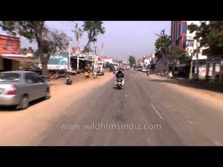 Driving to Abhaneri from Dausa