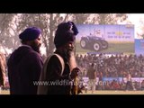 Indian Sikh Nihang (warrior) at Kila Raipur Sports Festival