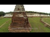 Ayutthaya temples aerial footage, Thailand     Part 2