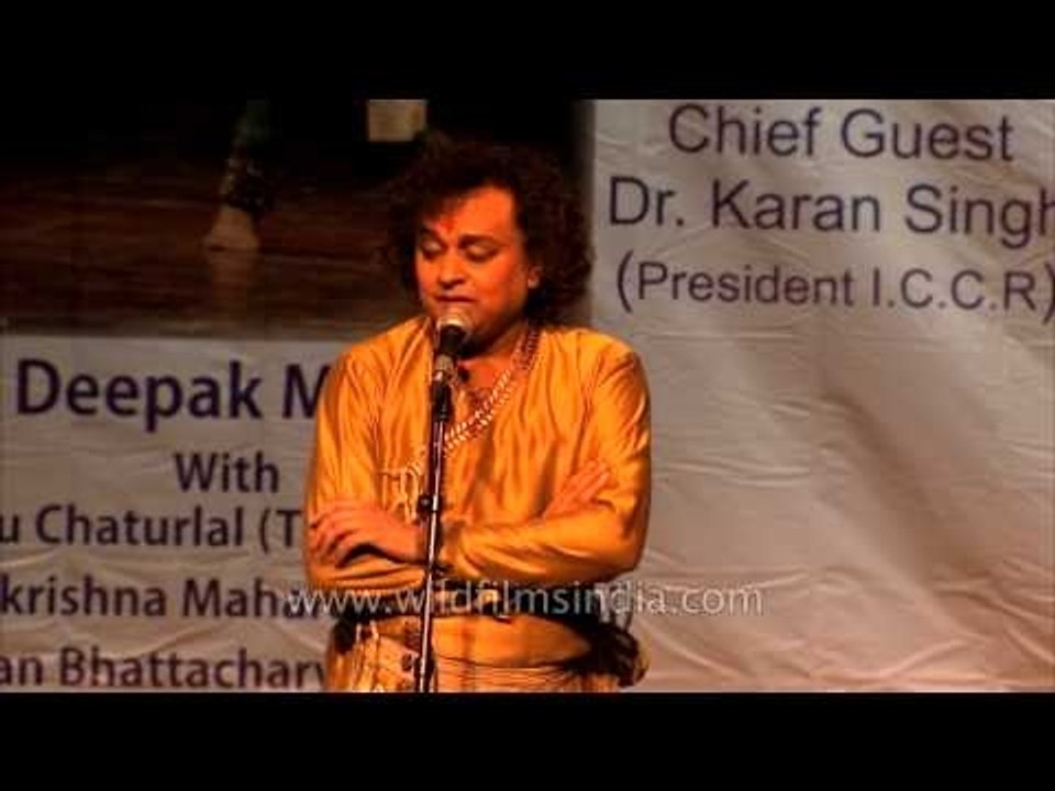 Kathak 'Teental' by Deepak Maharaj