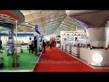 Display on cochin Shipyard Limited booth at Defexpo 2014