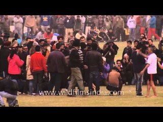 People witnessing Kila Raipur Sports Festival