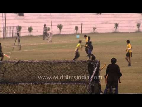 Hockey match in full swing at Kila Raipur Sports Festival