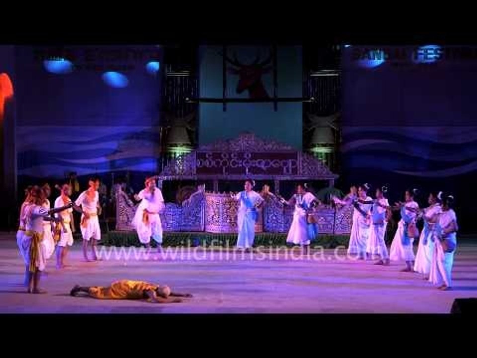 Cultural performance by Gourangalila & Sansenba Arist Association
