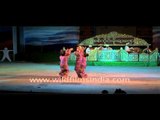 Burmese traditional Oil lamp dance showcased at Sangai Festival