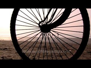 Unique point of view of Bakkhali beach