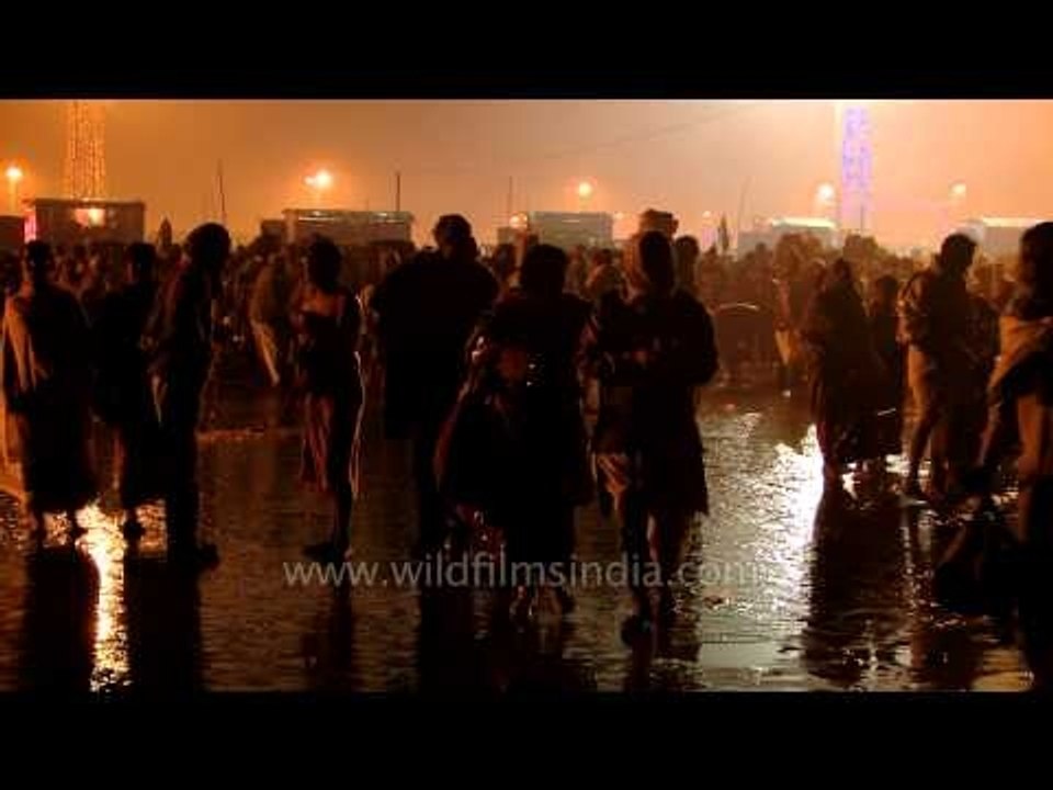 Mela filled with so many people: Gangasagar mela