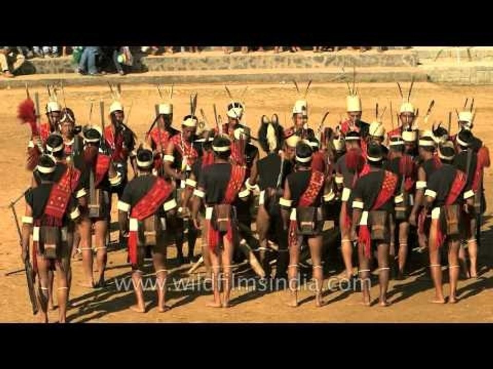 Sound of log drums echoes at Hornbill fest