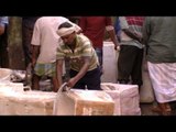 People buying fish at Howrah fish market