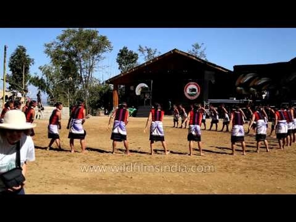 Pochury tribe women dancing gracefully