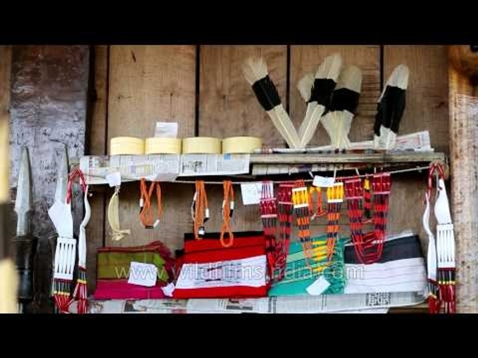 Exhibiting the Lotha tradtional collections