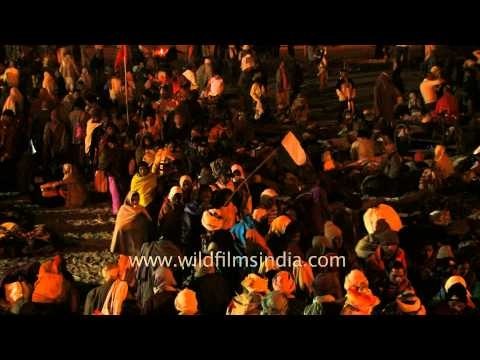 More and more devotees appeared at Gangasagar Mela